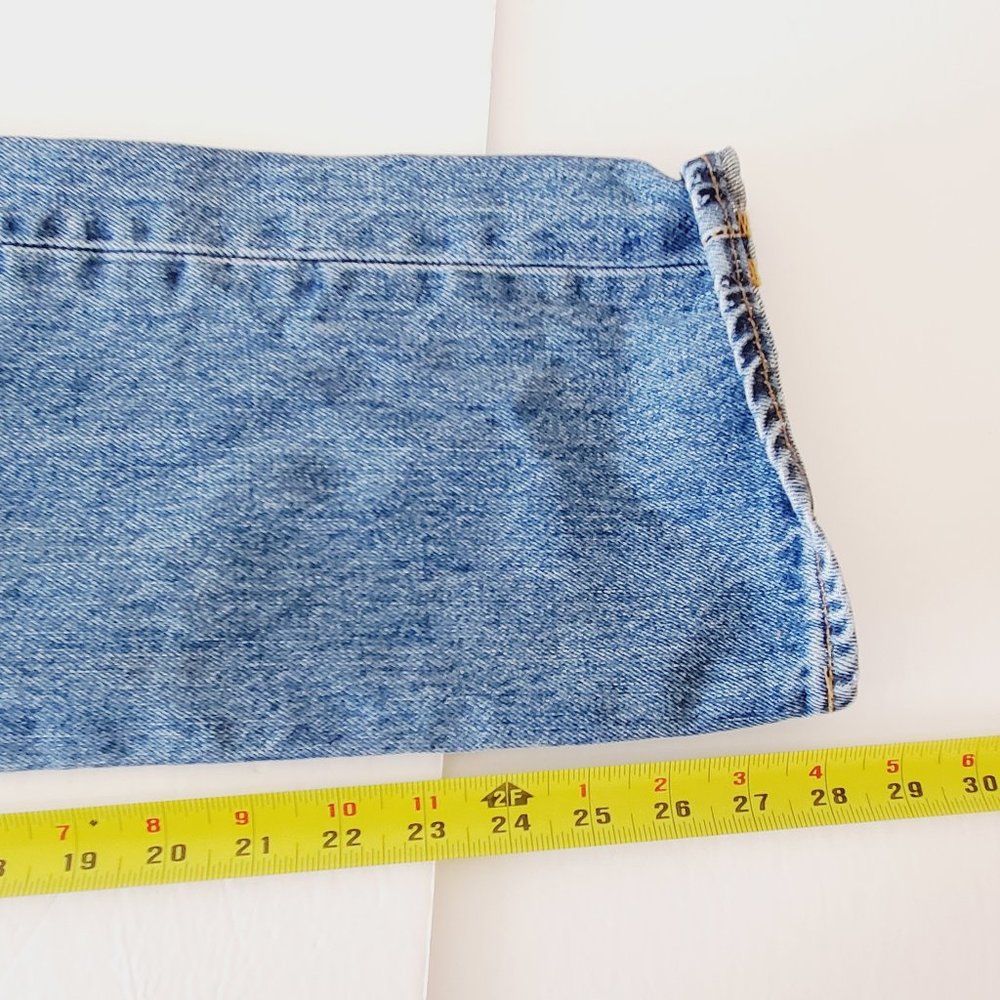 LEVI'S ORIGINAL 501 High Rise Straight Leg Jeans - Picture 9 of 11